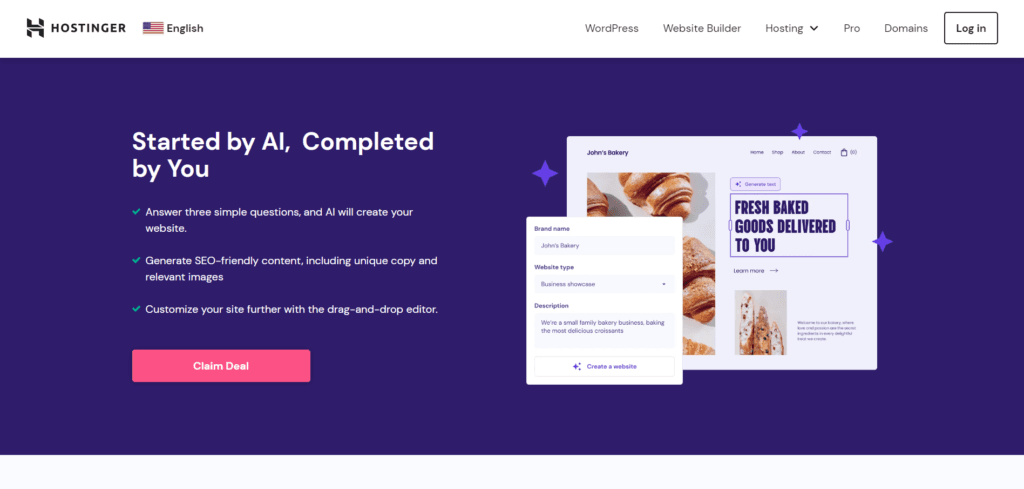 Hostinger Website Builder